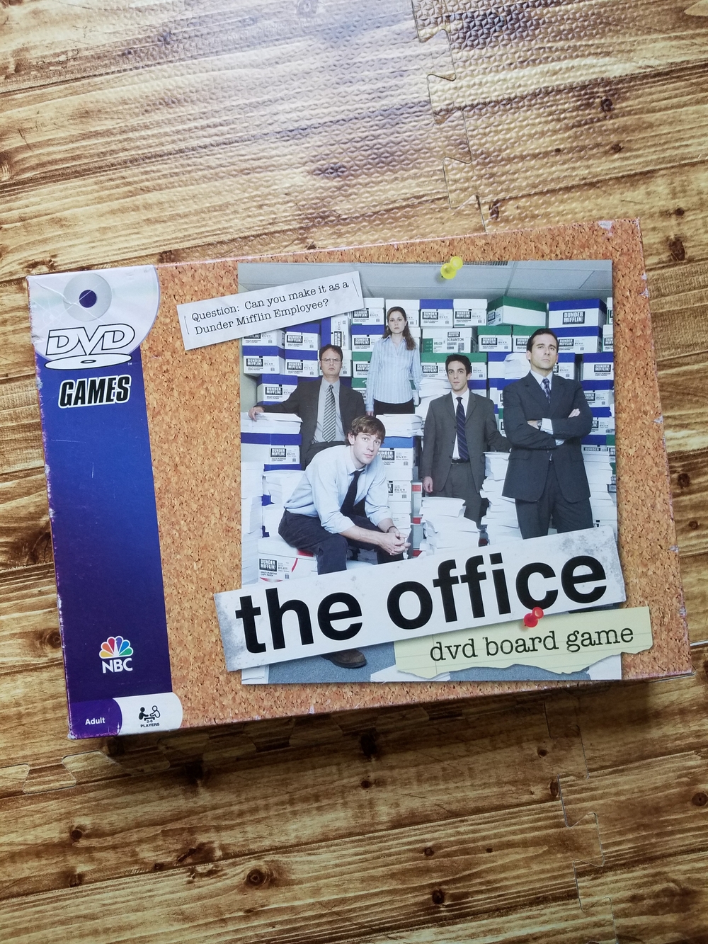 The Office DVD Board Game Trivia Game Dunder Mifflin Pressman COMPLETE